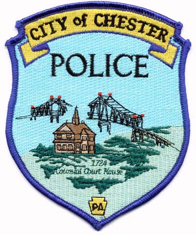 Chester City Pennsylvania Police Patch