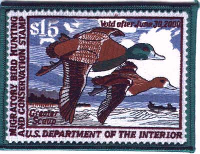1999 Federal Duck Stamp Patch
