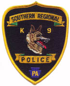 Southern Regional, PA K9 ItemK17