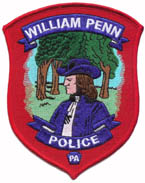 William Penn, PA Police Item C96