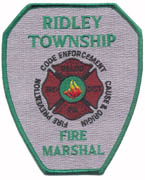 Ridley Township, PA Fire Marshal